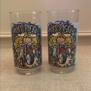 McDonald's Miss Piggy Glasses - Colorful Design